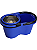 Perfect Pro Mop Giratório Perfect Mop com Angulação. Centrífuga 360 com Cesto em Inox, Refil Multiuso, Azul 380898 - Imagem 1