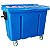 Contentor de 500 Litros - Azul Lar Plásticos - unidade - Imagem 1