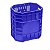 Lixeira 70L PN70 Azul Novel - Imagem 1