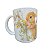 Caneca Vidro Opalino LA PATISSERIE (Pascoa Colorido) 8X8X9,4cm Florarte - Imagem 2