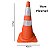 Cone Sinalizador Flexivel LR/BR 75cm Plastcor 700.00503 - Imagem 1