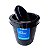 Lixeira Cesto De Lixo Preto Com Tampa Basculante 4,3L Atlas - Imagem 2