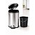 Lixeira Com Pedal E Balde Decorline 3040/204 20L Inox Brinox - Imagem 2