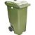 Contentor de Lixo com Rodas 240 Litros Verde - Imagem 1