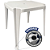 Conjunto de Mesa com 4 Cadeiras Arcos Branca - Imagem 3
