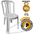 Conjunto de Mesa com 4 Cadeiras Arcos Branca - Imagem 7