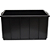 Caixa Plástica Empilhável 38 Litros Preta com Tampa - Imagem 6