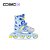 Patins Cosmo Candy Infantil Ajustável Azul - Abec 5 - Imagem 3
