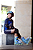 Patins Cosmo Candy Infantil Ajustável Azul - Abec 5 - Imagem 5