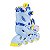 Patins Cosmo Candy Infantil Ajustável Azul - Abec 5 - Imagem 9