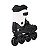 Patins Cosmo TC - Preto com branco - Imagem 10
