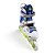 Patins inline Cosmo JOY MAX - infantil ajustável - Azul - Imagem 2