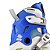 Patins inline Cosmo JOY MAX - infantil ajustável - Azul - Imagem 8