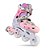 Patins Inline Cosmo JOY PRO Infantil Ajustável - Rosa / LED - Imagem 2