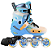 Patins Infantil Micro Skates RE / Ajustável 26 ao 38 - Azul - Imagem 5