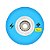 Roda de Led Micro New Flash - Azul (4 rodas) - 76mm - Imagem 2