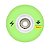 Roda de Led Micro New Flash - Verde (4 rodas) - 76mm - Imagem 1