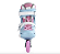 Patins Cosmo TG Blue/Pink - Base Rocker Abec-9 - Imagem 4