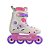 Patins Cosmo TG White/Purple - Base Rocker Abec-9 - Imagem 8