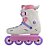 Patins Cosmo TG White/Purple - Base Rocker Abec-9 - Imagem 6