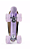 Patins Quad Wintersweet Roller Skates - Iris Black - Imagem 4