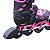 Patins Flying Eagle S9 DUAL DENSITY Kids - Ajustável / ROSA - Imagem 4