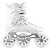 Patins FlyingEagle Reaver PRO T110mm - Branco - Imagem 1