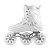 Patins FlyingEagle Reaver PRO T110mm - Branco - Imagem 7