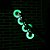 Rodas FlyingEagle LazerWheelz Ultra LED 88A SHR - Verde (4 Rodas) - Imagem 2