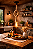 Lustre Decorativo Rústico em Corda Natural com Lâmpada de Filamento - Imagem 3