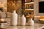 Kit Trio de Vasos Decorativos em Cerâmica Premium - Imagem 3