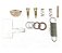 Kit Carburador Gm Opala 4,6 Cil Dfv Carburador 446066 Duplo - Imagem 7