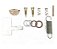Kit Carburador Gm Opala 4,6 Cil Dfv Carburador 446066 Duplo - Imagem 3