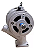 Alternador Fusca Kombi Vw Kit Completo Extra Forte 75a - Imagem 4