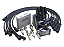 Cabos De Vela Jeep Maverick 6cc + Velas + Tampa Rotor Bosch - Imagem 1
