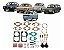 Kit Reparo Carburador Completo Brasilia Gol 1300 1600 Novo - Imagem 1