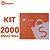 Kit 2000 Envelope De Segurança 50x40 Ecologico Inviolável - Imagem 1