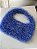 Bolsa de crochê Pluf Azul marinho - Imagem 2