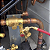Válvula Controle Fluido Refrigeração 1/4 R22 5/16 R410A Vermelha - Imagem 3