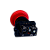 Botão de Soco Vermelho P20AKR-R-1B - Imagem 3