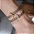 Pulseira Corredora Lapidada Prata - Imagem 4