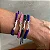 Pulseira Nadadora Macrame Prata - Imagem 2