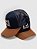 Boné Trucker Madrid Azul Aba Camurça MVCK - Imagem 3