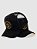 Boné Trucker Brasão Camurça Preto e Amarelo MVCK - Imagem 4