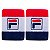 Munhequeira Unisex Fila Stripes Par 4x4 - Imagem 1