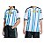 Camisa Adidas Titular da Seleção Argentina 26 Messi Infantil - Imagem 4