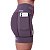 Bermuda Grit Bossa 3 Bolsos 15cm Feminino Açai Authen - Imagem 2