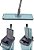 Rodo Flat Mop E Balde Lava E Seca Profissional Para Limpeza Com 2 Refil - Imagem 2