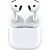 Apple AirPods 4 (MXP63LL/A) – Fone Bluetooth com H2, USB‑C e estojo branco - Imagem 2