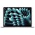 Apple MacBook Air 13" M4 (MW0W3LL/A) 16GB RAM 256GB SSD Silver – 2025 - Imagem 1